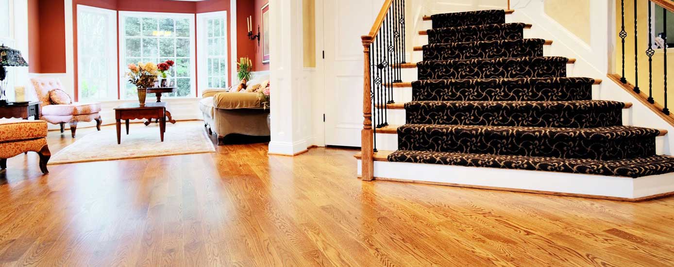 Hardwood Floors And Carpeted Stairs In The Entry 2 Mhc Flooring
